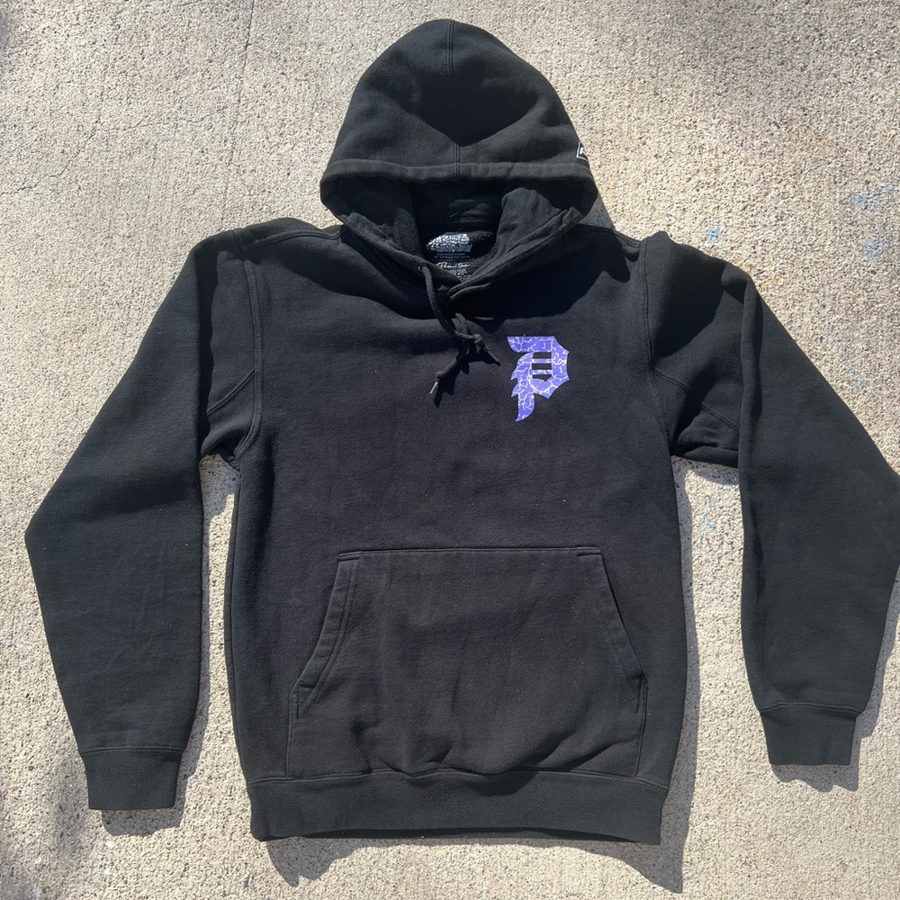 Primitive x Naruto Sasuke Dirty P Black Hoodie